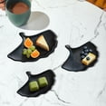 thumbnail image 6 of 3 Pieces Ginkgo Leaf Tray Tableware Iron Art Plate Elegant Rustic Snack Platter for Autumn Thanksgiving Gathering, 6 of 9