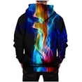 thumbnail image 4 of NAISIBABY Big Boys Hoodies, Pullover Long Sleeve New Prints Cool Boys Casual Sweatshirts Black, 4 of 4
