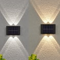 thumbnail image 3 of NIBOLOG Solar Wall Light IP65 Waterproof Automatic Charging No Wiring Required Solar Powered LED Wall Light Outdoor Garden Lamp, 3 of 8