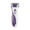 Purple, variant on Riousery Ladies Electric Shaver Private Hair Trimmer for Armpit Leg Lip Epilation Device Washable Head Wet and Dry Use Compact 6.3 in / 16 cm Purple Color Version[cite: 1]