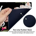 thumbnail image 6 of Gaming Mouse Pad, Extended Mouse Pad, 35.4x15.7inch XXL Large Big Computer Keyboard Mouse Mat Desk Pad with Non-Slip Base and Stitched Edge for Home Office Gaming Work, Floral Boss Lady, 6 of 6