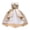00-Beige962, variant on Lullu Girls Formal Dress Sleeveless Flower Birthday Party Dress Pageant Gown, Sizes 2-8