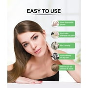 Herbishh Light Brown PPD-Free Hair Color Shampoo for Gray Hair, Hair Dye Shampoo 3 in 1, 100% Gray Coverage, Permanent Hair Color for Men & Women, Ammonia-free, 400 ml