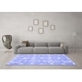 thumbnail image 3 of Ahgly Company Indoor Rectangle Abstract Blue Modern Area Rugs, 8' x 12', 3 of 4
