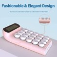 thumbnail image 4 of Desktop Calculator Mechanical Switch Office - Audible Clicks Professional Calculator for Work School Home Handheld Portable Standard Function 10 Key Large Tilted LCD Display, 4 of 6