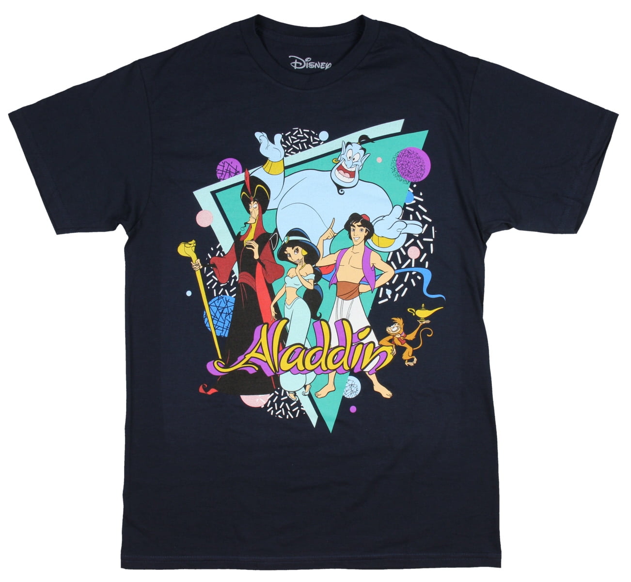 Disney Aladdin Shirt Men S Group Abstract Graphic T Shirt Small Walmart Com Disney Aladdin Shirt Men S Group Abstract Graphic T Shirt Small Walmart Com