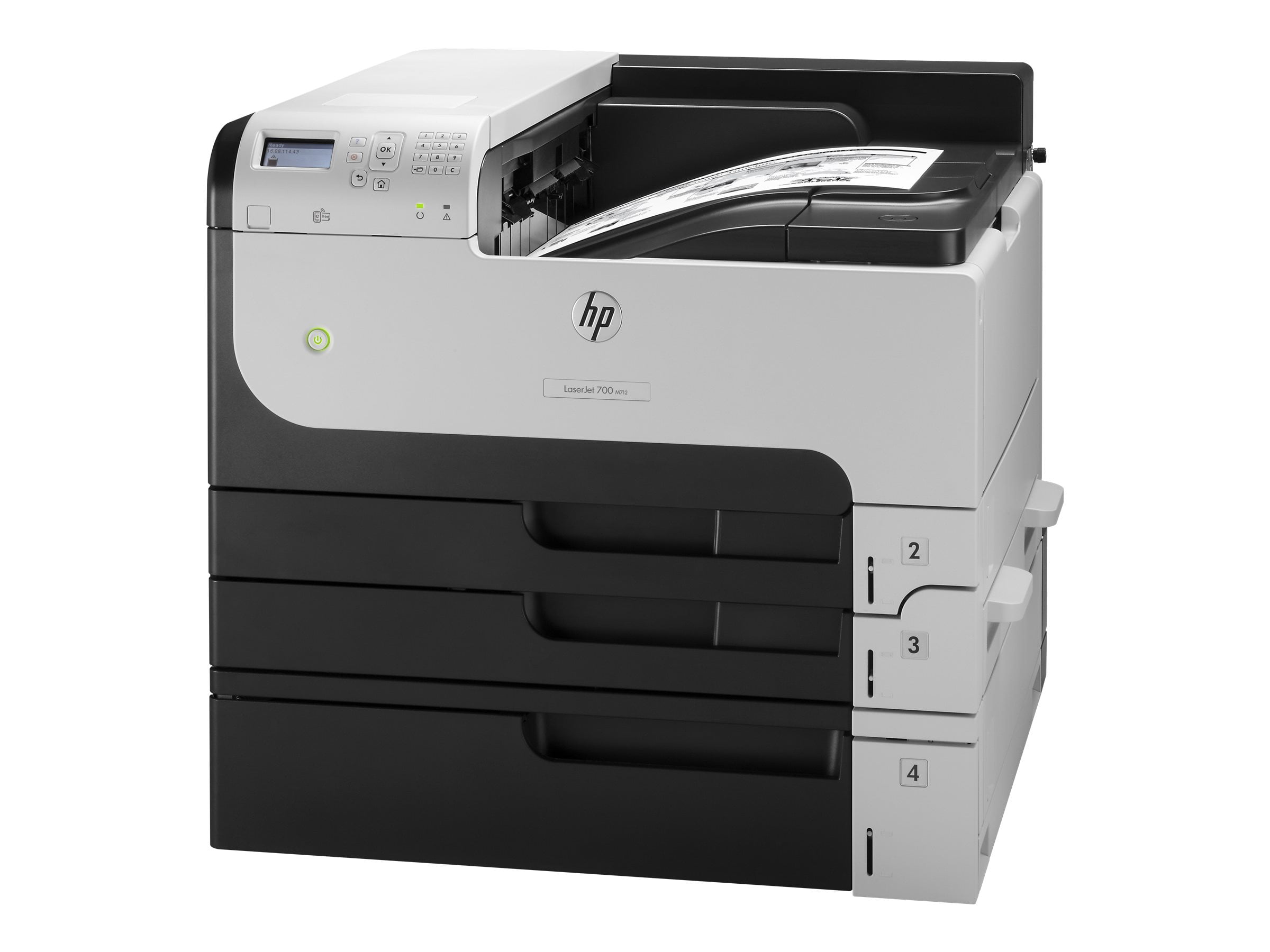 HP LaserJet Enterprise 700 Printer M712xh Printer B/W Duplex