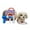 Beige, variant on 2026 Realistic Robotic Dog Cat Rabbit Toy Electronic Pet That Walks Barks Meows Wags Tail Interactive Plush Robot Animal Birthday Gift for K-ids Easter Present Christmas Halloween