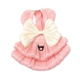 thumbnail image 2 of Mornei Cat Dress Bow Costume Pet Dogs Princess Clothes Puppy Dress for Birthday Holiday L, 2 of 9