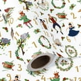 thumbnail image 2 of NeoMart- Christmas Wrapping Paper - Mini Roll - 17 Inch x 16.5 Feet - 12 Days of Christmas Countdown Wrapping Paper for Xmas Holiday, Party Celebration, 2 of 7