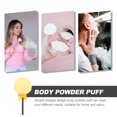 thumbnail image 2 of EeaseCA Compact Body Powder Puff Plush Powder Puff Wear-resistant Body Powder Puff, 2 of 8