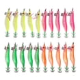 thumbnail image 3 of Señuelo de pesca de camarones, 20 piezas cebo de camarones cebo de pesca de camarones luminoso cebo de camarones luminoso rendimiento de alta gama, 3 of 8