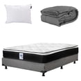 thumbnail image 1 of Colchón Matrimonial Dicasa Premier + Box Rivo + Edredón Homy + Almohada One, 1 of 8