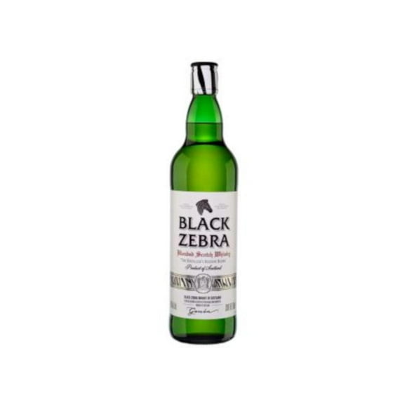 Paquete de 3 Whisky Black Zebra 750 ml Black Zebra Paquete de 3
