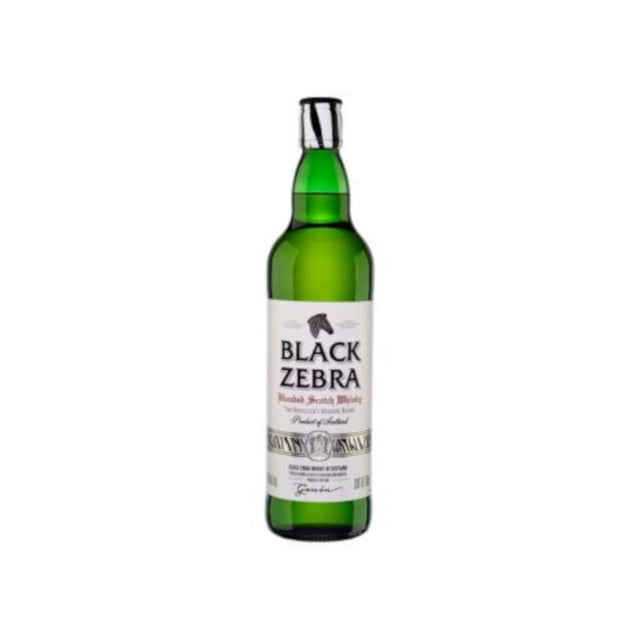 Paquete de 3 Whisky Black Zebra 750 ml Black Zebra Paquete de 3