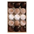 thumbnail image 2 of GWAAMB 15Pcs Christmas Hanging Ball Ornaments Set, Plastic Baubles for Xmas Tree Holiday Decor (A), 2 of 7