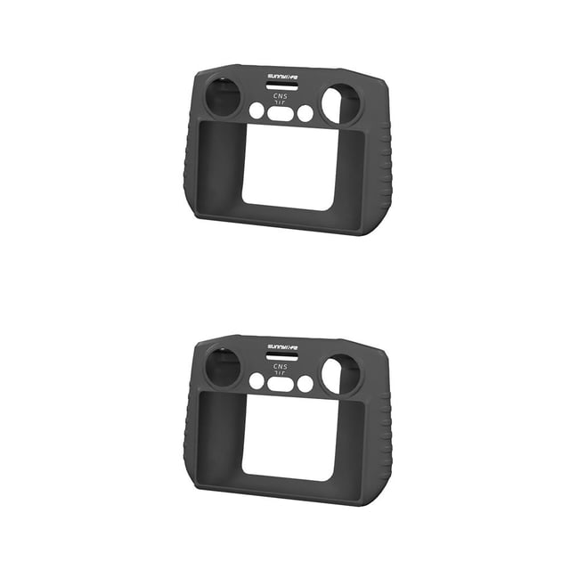 Estuche Protector de Control Remoto Inteprter para Dron Mini 3 Pro Negro sin Sombra 2Conjunto