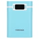 thumbnail image 1 of DIY Mobile 18650 Cargador de batería Power Bank 4 Baterías Caja de capacidad Micro entrada Carga bidireccional con pantalla LCD Azul, 1 of 8