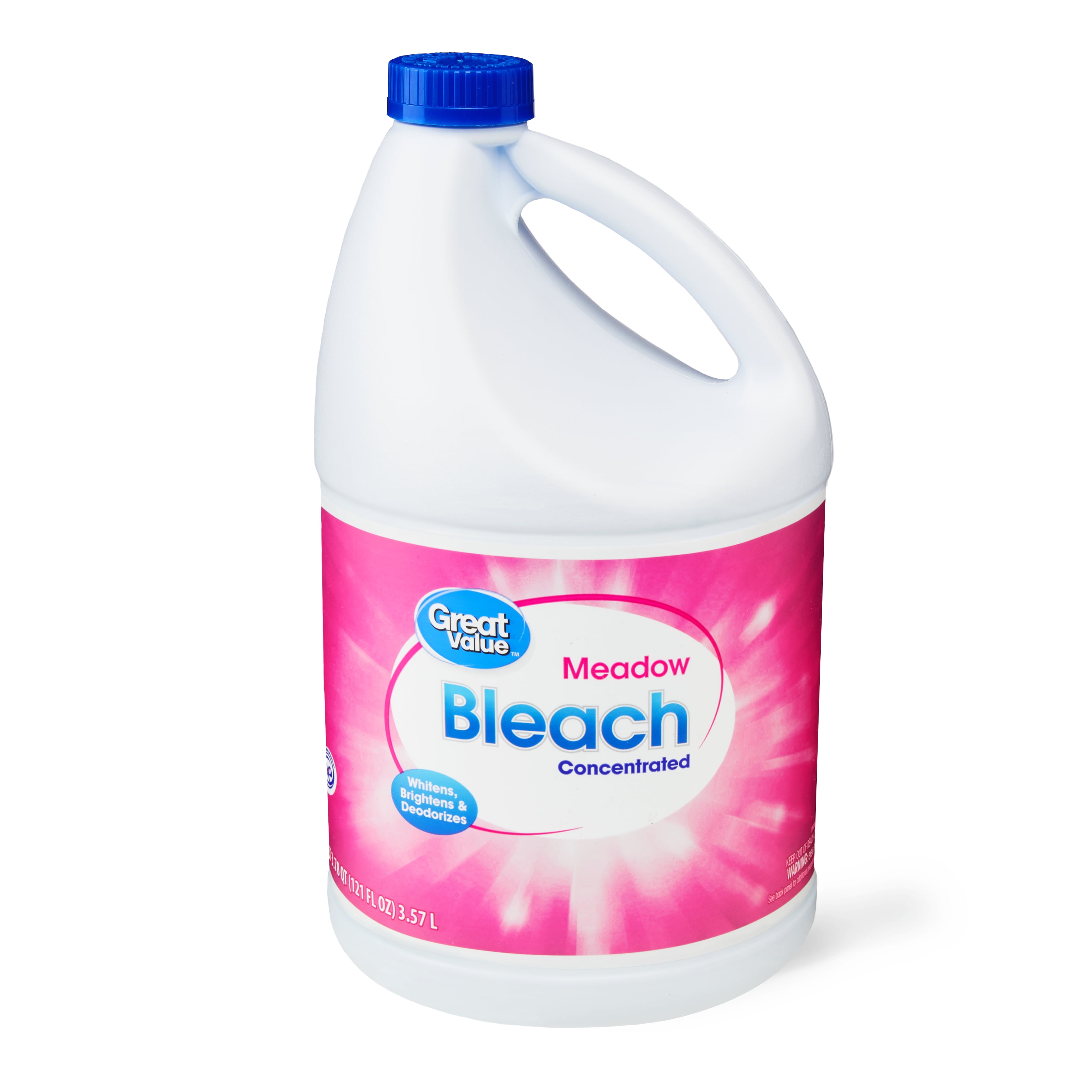 Great Value Bleach, Meadow Scent, 121 fl oz