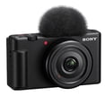 thumbnail image 3 of Sony ZV-1F Vlogging Camera (Black) with 128GB Memory Card + ZeeTech Accessory Bundle, 3 of 5