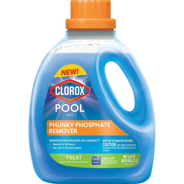 Clorox Pool&Spa Phunky Phosphate Remover for Swimming Pools, 92 oz Bottle