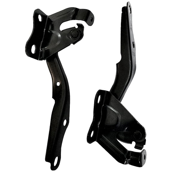 Hex Autoparts Hood Hinge Right & Left for 2009-2013 Toyota Corolla 53410-12550 53420-12520 Black 2Pcs