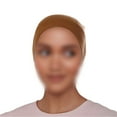thumbnail image 2 of Pure silk cotton adjustable hair hiding hood cap elastic strap base small hat, 2 of 10