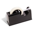 thumbnail image 2 of Officemate 2-in-1 Tape Dispenser, Heavy Duty Desktop Holder for 1" & 3" Core Tape Rolls, Non-Slip Base, Office Supplies Essential, Black, 2 of 8