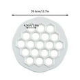 thumbnail image 3 of COM1950s Dumpling Maker, 19-Hole Large Dumpling Press with Ergonomic Handle and Stuffing Stick, Foldable Kitchen Tool for Quick Homemade Dumplings, Efficient Cooking Gadget for Adults and Family, 3 of 3