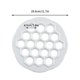 thumbnail image 2 of Dumpling Maker manual, Moldeador de masa, Acero inoxidable, 3 velocidades, Diseño compacto, Para cocina, Amasador de masa, Utensilio de cocina, Masa de dumplings, Hogar\ Blahzhy, 2 of 2