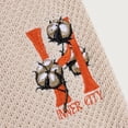 thumbnail image 2 of Honor The Gift Men's Embroidered H Logo Handcrafted Soft Knit Cotton Shorts (Small, Bone), 2 of 5