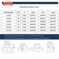 thumbnail image 4 of Fall/Winter Saving! HVOBTTY Kid's Long Sleeve Knited Sweater, Toddler Fall Pullover Sweater, Kids Casual Solid Color Turtleneck Thickened Warm Knit Sweater Pullover Tops Navy, 9-10 Years, 4 of 4