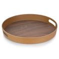 thumbnail image 1 of Bambou Plateau Rond Noyer Cuivre 38cm, 1 of 1