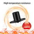 thumbnail image 2 of Ruiandsion Z02 Black Heat Resistant Flame Retardant Insulated E14 Socket Base for Microwave Oven LED and Halogen Bulb Easy Install,Pack-5, 2 of 8