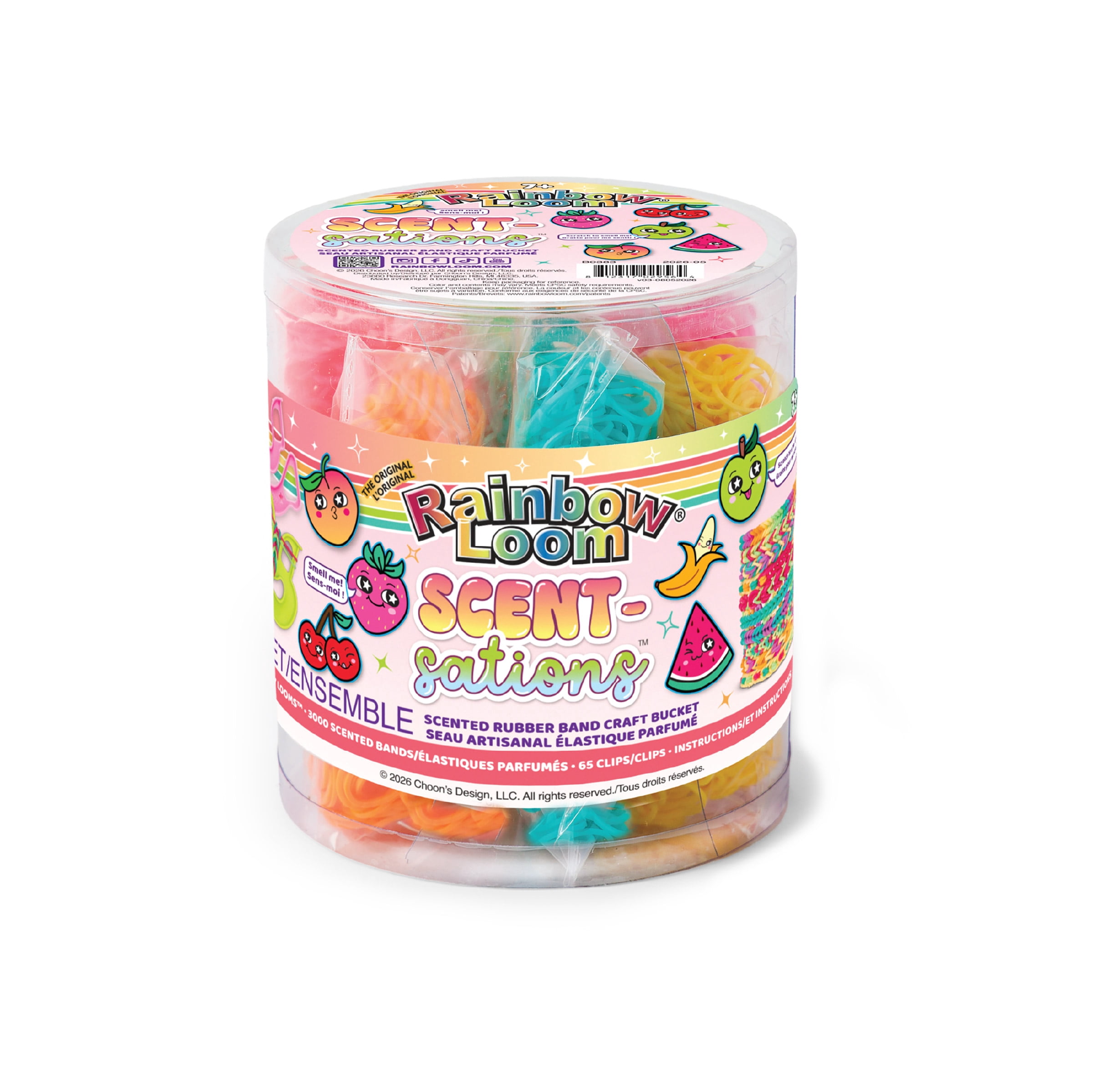 Rainbow Loom Scent-Sations Scented Rubber Bands Bracelet Making Kit