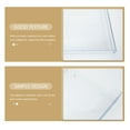 thumbnail image 3 of CATIEBYE Wall Mounted File Holder for Home Acrylic Transparent 1Pcs 9.8x8.7in, 3 of 6