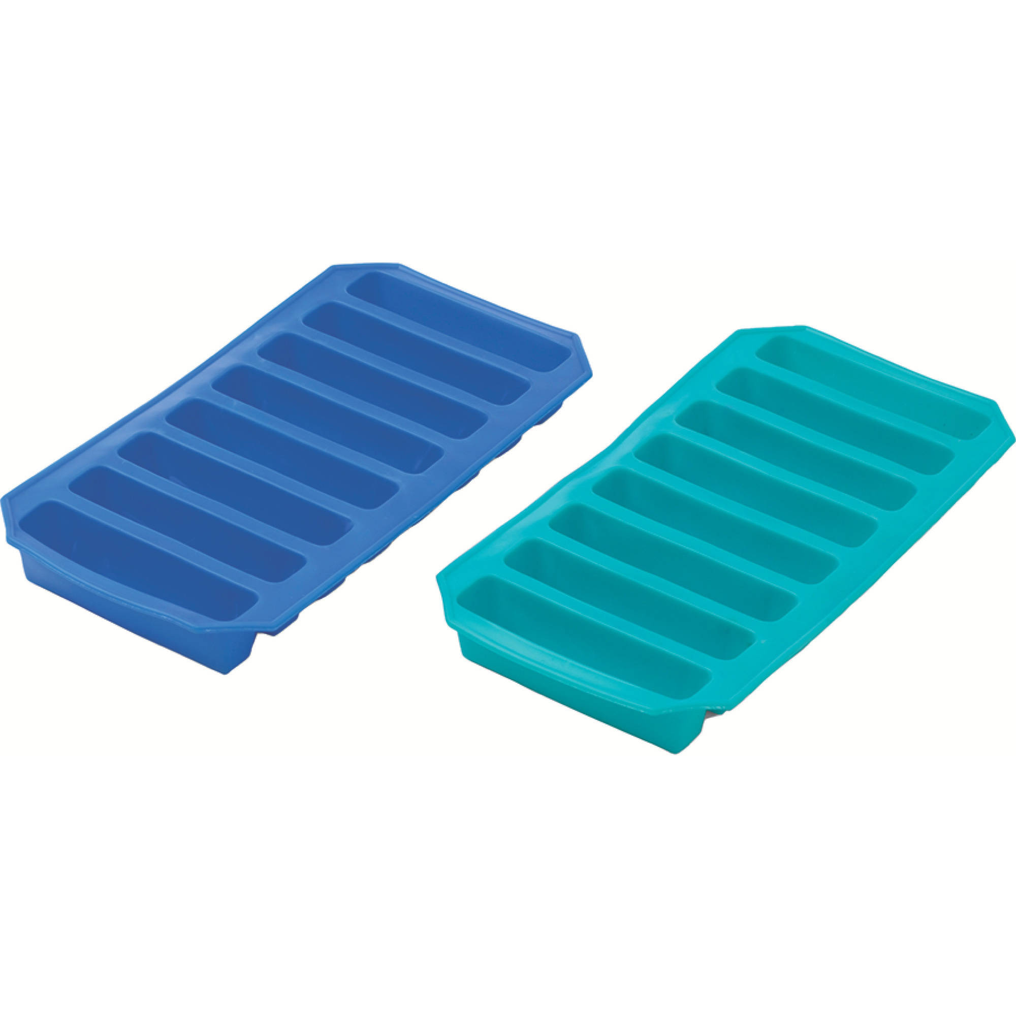 Prepworks BPAFree Flexible Ice Trays, Set of Two, Blue