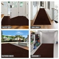 thumbnail image 4 of ANTPOP Runner Rug Outdoor Carpet Runners Hallway Non-Slip Rubberback Area Rugs Indoor Entrance Mat for Entryway Kitchen, 2'x5', Dark Brown, 4 of 7