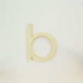 thumbnail image 1 of Package of 1, 18 Inch X 1/2" Baltic Birch "B" Wood Letters In The Century Gothic Font | Thick | Lower Case For Art & Craft Project, Made in USA, 1 of 1