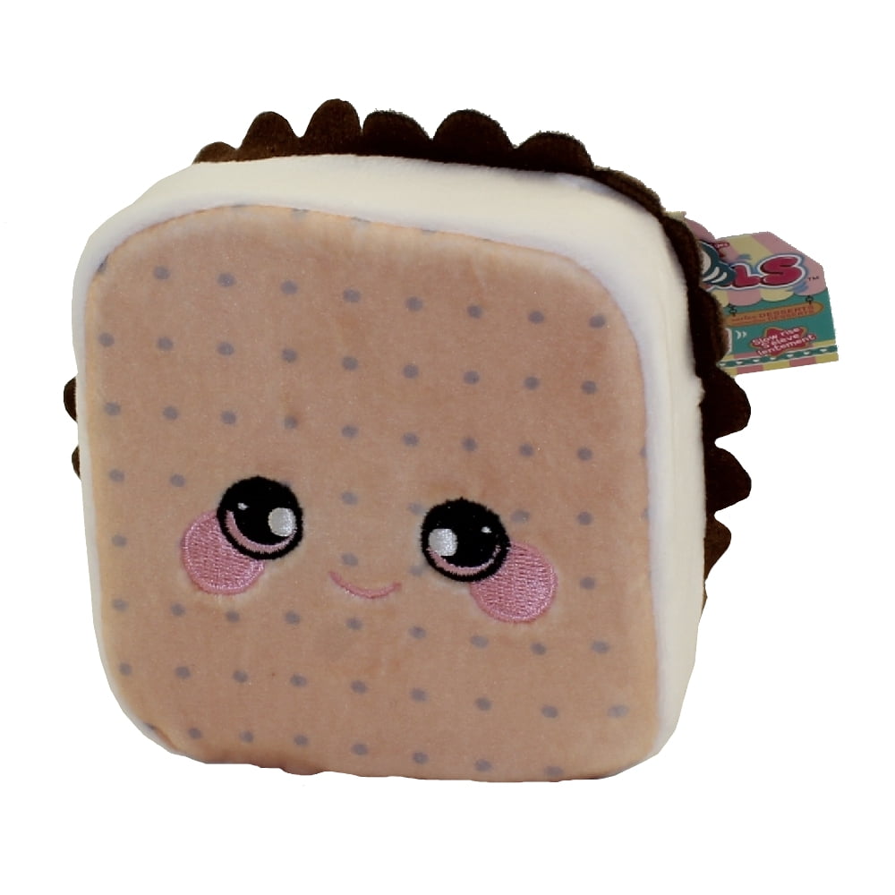 License 2 Play - Squeezamals Scented Plush S3 (Desserts) - TEDDY S'MORE (Small 3.5 inch