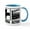 White/Blue Inside, variant on CafePress - Lights, Camera, Action Mug - 11 oz Ceramic Mug - Novelty Coffee Tea Cup