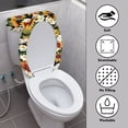 thumbnail image 3 of HELLHERO Bathroom Toilet Lid Cover & 2 Pcs Set Toilet Dust Cover Set & Adjustable for Bathroom Home Comfort, 3 of 8