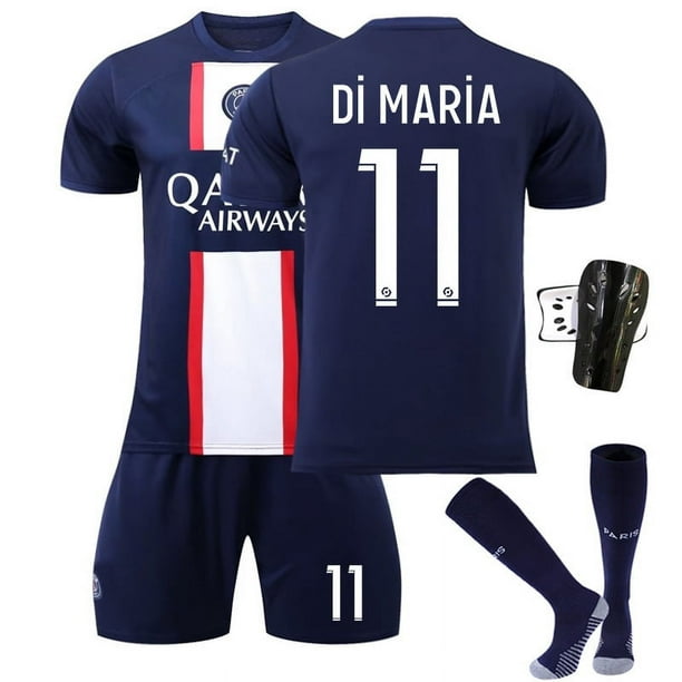 2223 Paris Saint Germain Messi Jersey Home No. 10 Neymar Mbappe No. 7 PSG Camiseta de futbol para ninosN 11 en casa con calcetines equipo de proteccion Walmart en linea