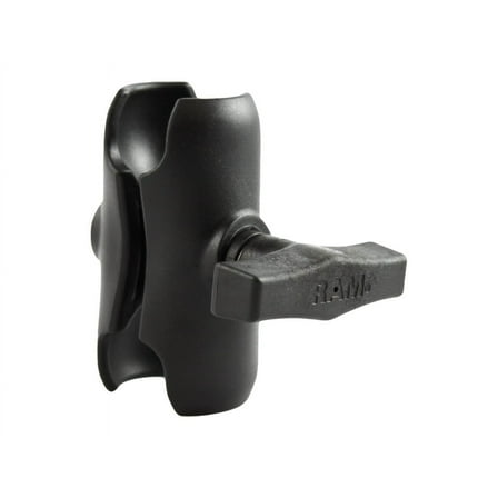 RAM Mount Composite Short Double Socket Arm f/1.5 inch Ball Base