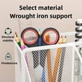 thumbnail image 4 of Desk Organizer Creative Metal Pen Holder Pencil File Storage Box 7 Grid Storage Container Office Access, 4 of 4