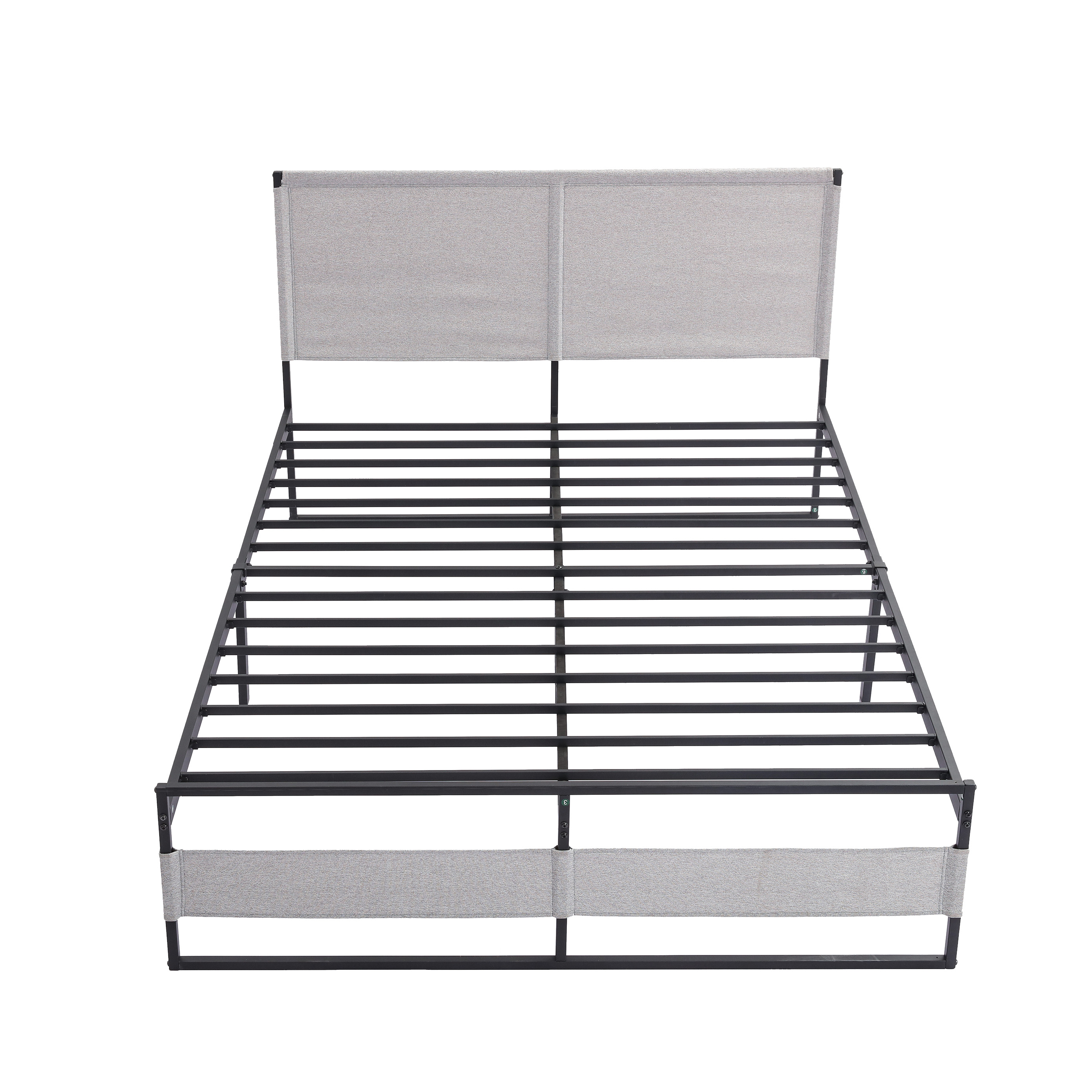 Queen bed frame with deals 12 inch clearance