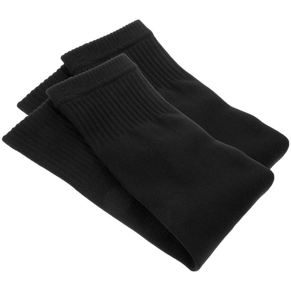 WESIEVYA Soccer Calf Sleeve Black 1 Pair 15.7x3.5in