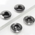 thumbnail image 3 of Stainless Steel Circular Recessed Sliding Door Handles Set Round Flush Finger, 3 of 8