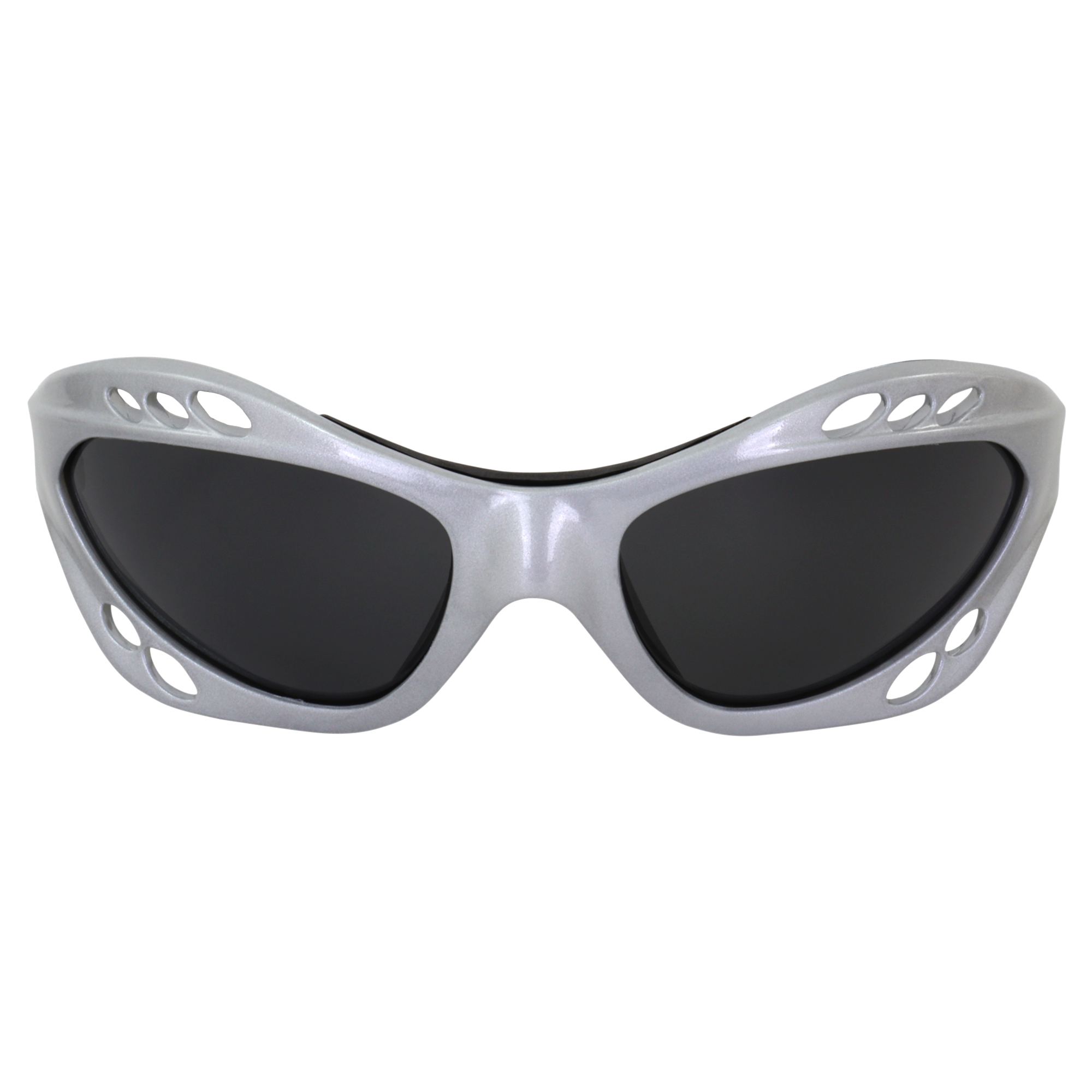 3 Pairs Birdz Seahawk Padded Polarized Sunglasses w/Strap Water Sports Surfing Kayaking Jetski Silver Frame w/Smoke Lens & Black Frame w/ Red & Green Mirror Lenses - image 2 of 7