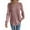 Pink, variant on DOKOTOO Women's Tunic Shirts Long Sleeve V Neck Casual Lightweight Sweater Blouse Tops